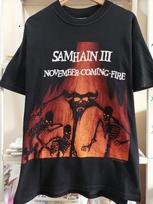 Samhain Band Vtg 90s November Coming Fire Danzig Retro T shirt Reprint KH10900 Unisex T-Shirt XXL
