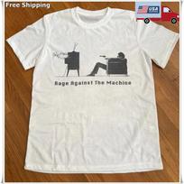Rage Against the Machine Classic Band Unisex White T-shirt, Size S-5XL XXXL