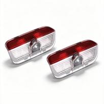 2 vnt. Belaidės automobilio durų pasitikimo lemputės LED logotipas Sveikinimo šešėlio projektoriaus lempa Porsche 911 918 928 944 968 Boxster Cayenne Macan Panamera 2Pcs