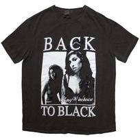 Amy Winehouse Back To Black Short Sleeve Black T Shirt Unisex AHN02207 XL