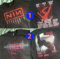 Nine Inch Nails 2026 Peel It Back Tour T shirt reprint AN66855 XXXL