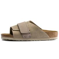 Birkenstock Kyoto Slide Slippers Unisex Brown 1015573 36 šviesiai ruda spalva