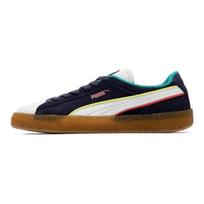 PUMA Suede Crepe Stb Unisex Low Top Casual Skate Shoes Black Brown White 388149-01 36