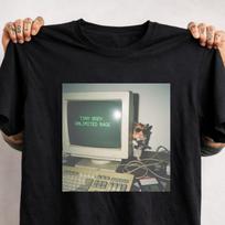 iconic Tiny Body Unlimited Rage Hamster Shirt, Funny Angry Hamster Meme Tee, Retro Computer Humor T-Shirt, Cute But Dangerous Hamster. 3XL