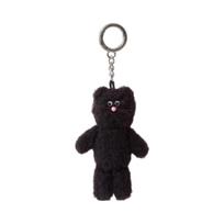 Monamhee Beulpingi Mini Plush Keyring Black ONE SIZE juoda