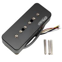 Wilkinson M Series Stack P90 Single Coil Humbucker for Electric Guitar Black Pickup, Size, SG/LP Neck, juoda