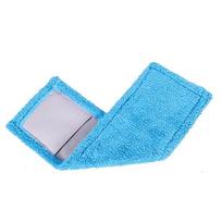 Microfiber Practical Floor Dust Mop Pad Cloth Flat Refill Replacement Cleaning Pad for Spray Mop mėlyna