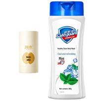 Runben Hand & Foot Repair Cream and Safeguard Peppermint Shower Gel Set