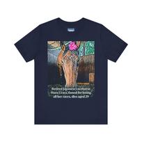 Haru Urara Short Sleeve Horse Graphic Print Crewneck Unisex Jersey Tee  NEW Unisex T-Shirt XL
