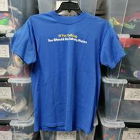 If I'm Talking You Should Be Taking Notes Tee Vtg Education Size Gildan M, A255 Unisex T-Shirt XXL