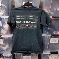 Maui Hawaii Tropical Destination  Vtg Jerzees Tag Medium, A294ed Unisex T-Shirt S