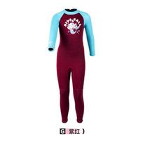 DIVESAIL Kids 2.5mm Full Wetsuit Snorkeling Diving Surfing Warmth Protection Girls Long Sleeve Chloroprene Neoprene Small