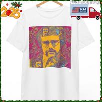 Iconic John Portrait T-Shirt | Retro Pop Art Music/History Tee, Unisex Tee S