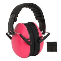 Vaikų apsauginės ausinės Garso izoliacija Triukšmą slopinančios ausinės Kūdikio ausinės Vyresniems nei 2 metų vaikams Rožinės Color: Pink