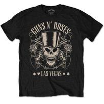 Guns N Roses Skull Pistols Las Vegas Unisexs Tshirt Unisexs L