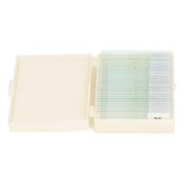 25PCS Microscope Slides Optical Glass Cover Transparent Slide Set for Algae Cell Tissue Specimen Glass