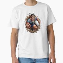 New Zealand Warriors Smash Through Classic Tshi Made In Usaaus Tshirt S2xl S
