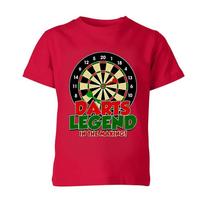 Darts Legend Unisex Kids TShirt Fun Dartboard Design Perfect Gift Tee S