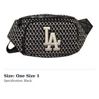 MLB Nylon Crossbody Fanny Pack Regular Unisex Black 32BGC9011-07L One Size 1 juoda