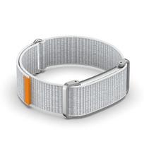 Nylon Sport Bands Adjustable Breathable Fitness Tracker Strap Quick Release Replacement Wristband for Google Fitbit Air raudona juoda spalva