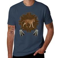 Cougar Totem TShirt Light Athletic Short Sleeve Tee Shirt S