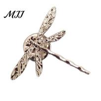 Practical Scarf Fastener 1/2Pcs Women Brooch Pin, Dragonfly Design Decorative Lapel Pin Accessory for Sweaters Dresses Suits Hats 1pc