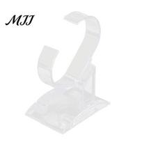 Modern Watch Display Stand Clear C-Shaped Holder Bangle Bracelet Wrist Jewelry for Home Desktop Shop Counter Transparent M