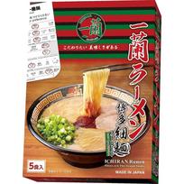 Ichiran Ramen Hakata ploni makaronai tiesūs (5 porcijos) 645 g