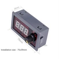 DC Motor Speed Regulator - 20A 500W 12V/24V/48V