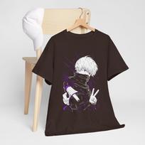 Jujutsu Kaisen Gojo Satoru Black T-Shirt Anime T-Shirt anime clothes M