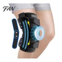 Professional Knee Guard Sports Brace with Side Stabilizer, Compression Sleeve Patella Gel Flexible Support Pad, Basketball Cycling Wrap for L juoda