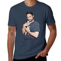 James Francos Cat Tshirt Running Gym Short Sleeve Sports Tee S