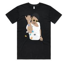 Crypto Salt Bae T-shirt Tee Funny Cryptocurrency Meme Gift S