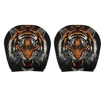 Tigers Print Car Seat Covers Car Seat Head Protector Perfect As Unique Gifts For Horror Holiday Enthusiasts 1