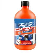 500ml  Cleaner Clog Remover for Kitchen Sink Toilet Bathroom - Powerful Dissolving for Hair Soap - for Slow Draining One Size