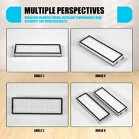 8Pcs Replacement Hepa Filter For Xiaomi Roborock S5 S50 S51 S55 S6 S6 MAXV S5 MAX T6 T7 S4 Max S4 E5 E4 E20 E25 E35 C10