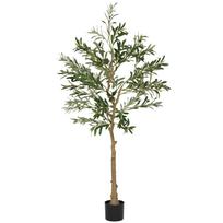 Silk Leaf Artificial Olive Trees 15 x 15 x 150 cm