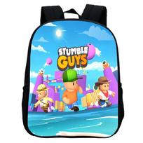 Printed Stumbleguys Tripping Man Student School Bag Cartoon 17 Inch Backpack Lightweight 17inch x backpack