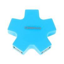 OMEGA USB 2.0 HUB 4 PORT STAR BLUE [43520] TE