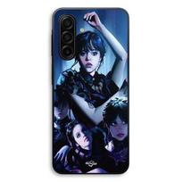 Coque Pour Samsung Galaxy A56 wednesday Mercredi Addams Maniacase juoda