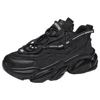 Men's Shoes Trendy Casual Sneakers Breathable Odor-proof Versatile Couple Shoes 39 juoda
