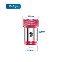 Magnetiniai varžtų žiedai Magnetizuotas žiedas Atsuktuvų antgaliai 1/4 colio 6,35 mm atsuktuvų antgaliams Elektrinių atsuktuvų antgaliai 1PC raudona