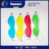 Ice and Hot Pack Face & Eye Mask for Beauty and Relaxation 19.5*5.3cm, 30g Small Eye Mask mėlyna