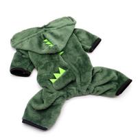 Dog Clothes, Coral Fleece Warm Pet Clothing, Dog Four-legged Clothes, Small Dog Clothes, One-piece Clothes S