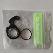 Exquisite Finger-swivel Key Ring Decompression Keychain Fingertip Spinner Anti-Anxiety Toy Rotating Keychain for Couple Gifts juoda