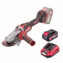 Akumuliatorinis šlifuoklis kampinis (plokščia galva) WORCRAFT 125mm 20V LI-ION CAGS20LiBF125