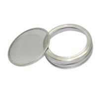 70/86MM Plataus kaklo stiklainio daiginimo dangtelis Nerūdijančio plieno pupelių daigų auginimo dangtelis Mung pupelių daiginimo stiklainis Sietelio dangtelis S