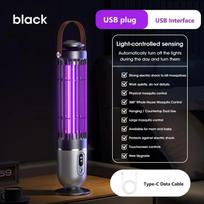 Rechargeable USB Mosquito Killer Trap UV Light Electric Silent Pest Control for Home Indoor Outdoor Camping Insect Repeller