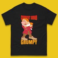 Personalised Seven Dwarfs Current Mood Mens T Shirt Womens Tops Tees M