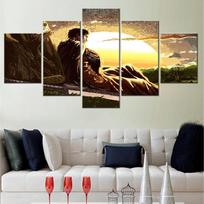 5 Piece Canvas Painting Animation Pictures Berserk Guts Time Wall Art Abstract Decorative Framework Modern Living Room Mural 20x35 20x45 20x55cm